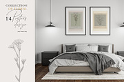 Collecnion of floral posters design, a Decorative Illustration by LanaDzi (Thumbnail 8 of 10)