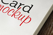 Bussines Card Mockup, a Print Template by buttonpl (Thumbnail 3 of 4)