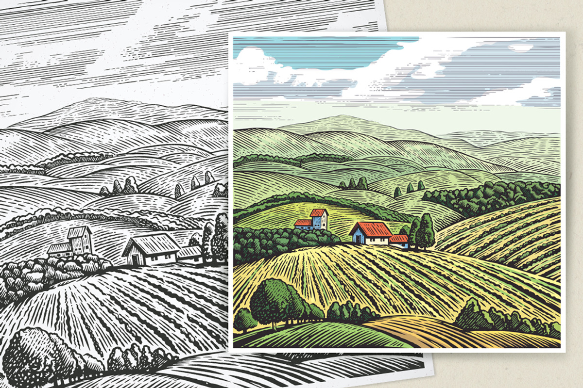 Rural landscapes., a Food Illustration by Countryside life (Photo 1 of 7)