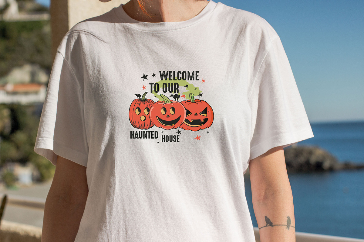 Vintage Halloween Sublimation Bundle, a Work Illustration by CreationArt (Photo 12 of 12)