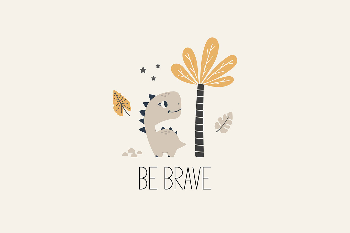 Baby Dino - Kids Font, a Sans Serif Font by EltaMaxArt (Photo 8 of 12)