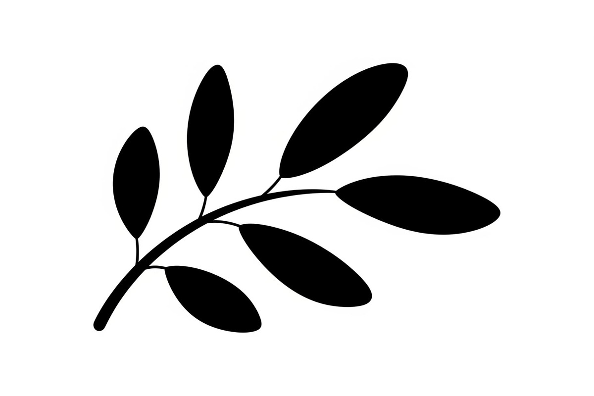 Botanical Leaf Silhouette Bundle, an Illustration by Creativeshirt (Photo 42 of 51)