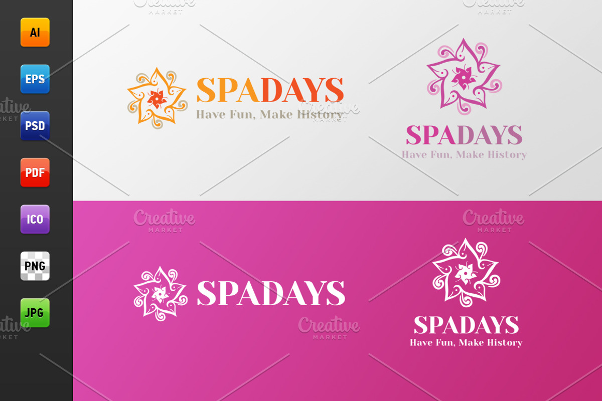 Spa Days Logo, a Branding & Logo Template by Web Design Label (Photo 2 of 5)