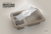 Bento Box Container Mockup, a Cups & Container Mockup by INCDesign (Thumbnail 5 of 7)