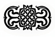Celtic Knot Tattoo Silhouette Set, an Illustration by BIPLOB EXPERT (Thumbnail 7 of 9)