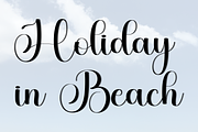 Monday Vacation, a Handwritten Font by FreshTypeINK (Thumbnail 6 of 8)