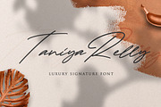 Taniya Relly - Luxury Signature Font, a Script Font by StringLabs (Thumbnail 1 of 7)