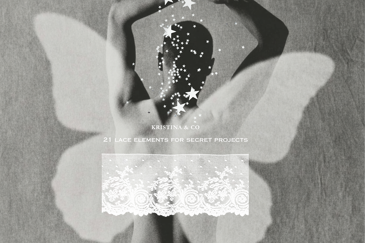 Vintage Lace Doilies & Borders, an Object Graphic by Kristina&Co (Photo 10 of 10)