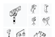 Animated Isometric Photography Icons, a Duotone Icon by Vectors Market (Thumbnail 9 of 12)