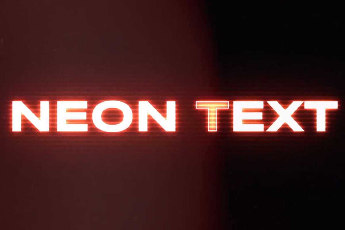 Neon Text Effect After Effect, a Social Media Template by Loin Studio (Photo 2 of 3)