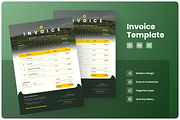Agriculture Invoice, a Stationery Template by Annora Studio (Thumbnail 1 of 5)