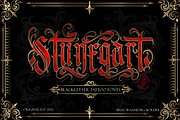 Blackletter Font Bundle #2, a Blackletter Font by dansdesign (Thumbnail 7 of 10)