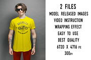 T-shirt mockup (front and back) # 3, a Shirt Mockup by Arfis (Thumbnail 4 of 6)
