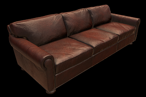 Classic Leather Sofa