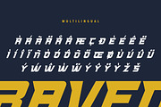 Raven Font, a Sans Serif Font by Burhan Afif (Thumbnail 6 of 7)