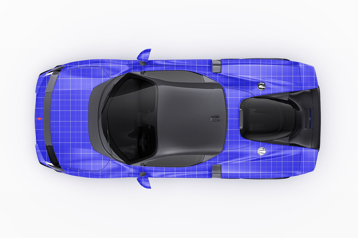2026 Supercar Performance Coupe, an Advertising Mockup by Halal Graphic Studio (Photo 10 of 12)