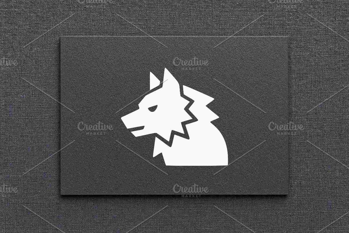 Wolf Silhouette Vector, an Animal Illustration by Vectorium Studio (Photo 4 of 4)