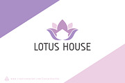 Lotus House Logo Template, a Branding & Logo Template by Avartde Creative (Thumbnail 2 of 2)