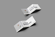 Square Z Fold Brochure Mockup, an Advertising Mockup by YurnalisPerix (Thumbnail 5 of 5)