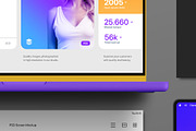 Laptop Mockup - 12 Clay MacBook, a Mockup by Avelina Studio (Thumbnail 3 of 3)