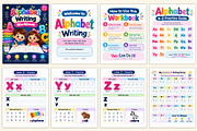 Alphabet Writing Workbook, a Stationery Template by Shumaya (Thumbnail 2 of 5)