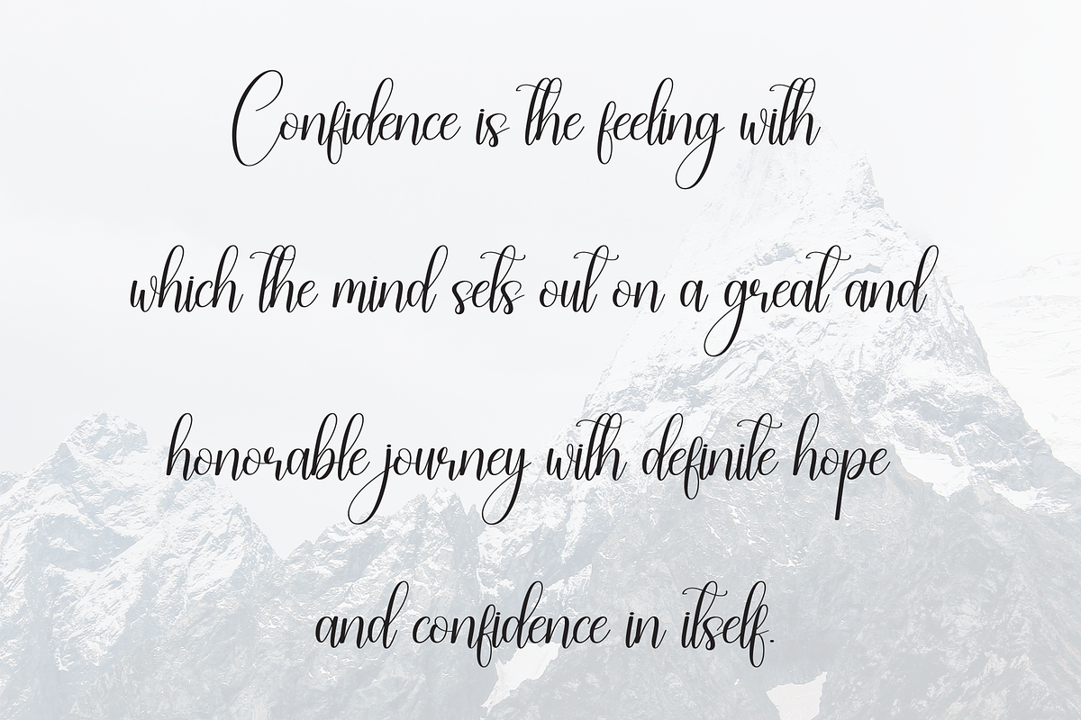 Yesterday | Script Font, a Handwritten Font by Scratchones (Photo 5 of 9)