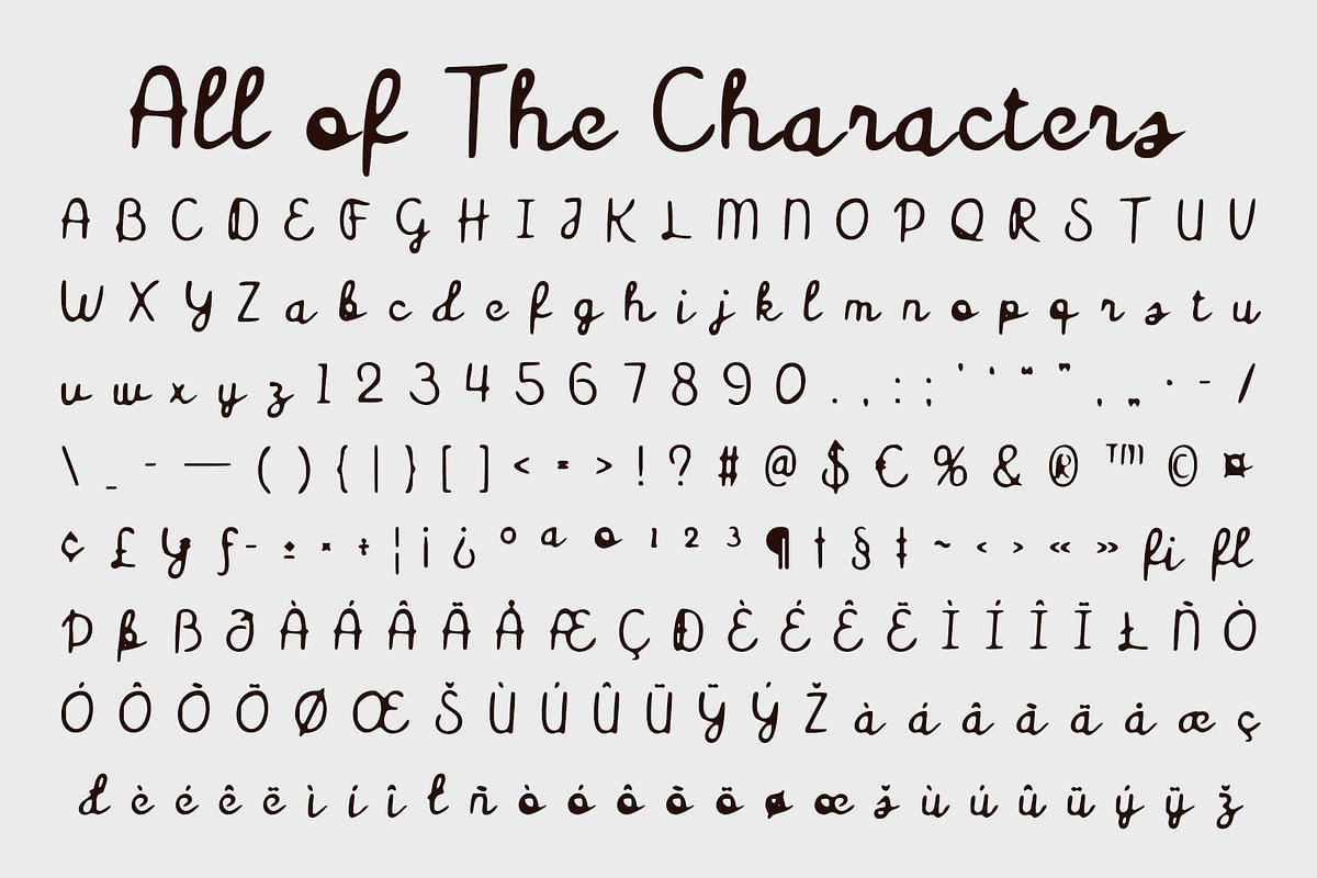 CS Abiola Drawn, a Script Font by Craft Supply Co. (Photo 8 of 8)