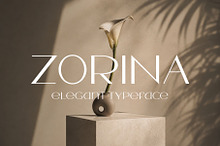 Zorina - Elegant Fashion Typeface