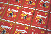 Red Bold Running - Flyer, a Flyer Template by AQR Studio (Thumbnail 2 of 2)