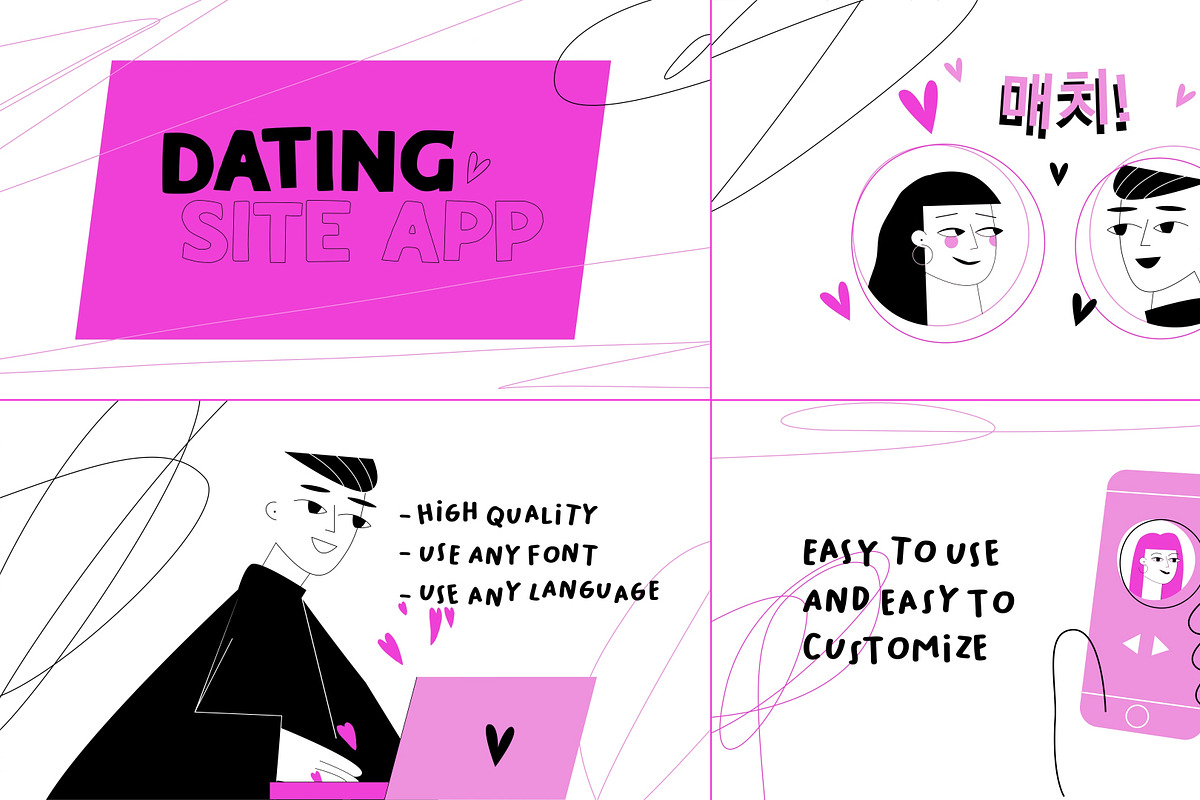 Dating App Explainer DaVinci Resolve, a Templates & Theme by 2dfx (Photo 1 of 2)