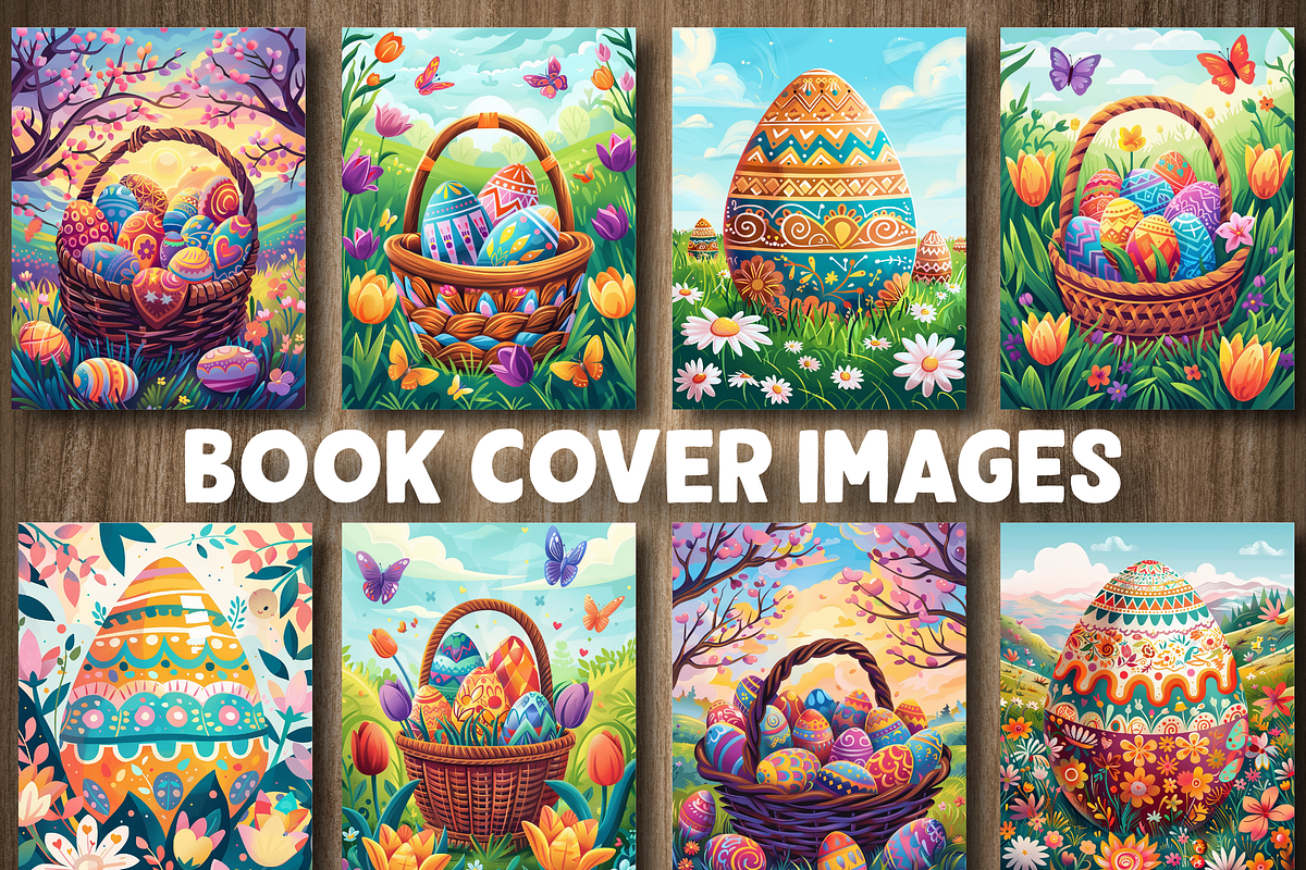 Easter Egg Coloring Pages, a Seasonal Illustration by Design Station (Photo 4 of 5)