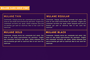 Mulane, a Sans Serif Font by twinstd (Thumbnail 2 of 12)