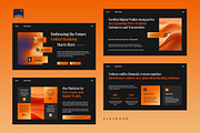 Digital Banking Platform Pitch Deck, a Presentation Template by Claymoon Lab (Thumbnail 3 of 7)