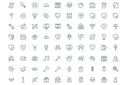 450 Love and Wedding Line Icons, an Outline Icon by Vectors Market (Thumbnail 6 of 6)