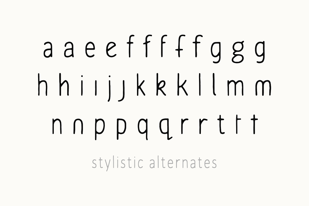Jovial Sans Pro - Handwritten Fonts, a Sans Serif Font by Tom Chalky (Photo 6 of 7)