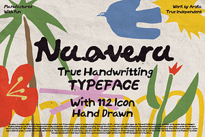 NAOVERA Handwritten, a Handwritten Font by AROKA