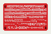 SFC Privet, a Slab Serif Font by Skilline Supply Co. (Thumbnail 6 of 7)