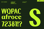 c-samedi display typeface, a Sans Serif Font by Colosse Foundry (Thumbnail 2 of 6)