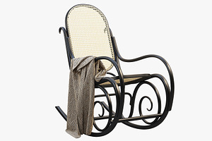 Schaukelstuhl Lounge Chair 3d Model