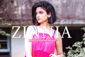 Zinnia Pro Lightroom Presets