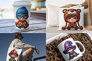 Baby boy clipart, little boy png, a Person Illustration by AnetArtStore (Thumbnail 7 of 7)