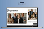Business Consulting Framer Template, an UI Kit Template by Frameko (Thumbnail 3 of 4)