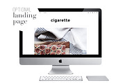 Responsive WP Theme - Cigarette, a WordPress Template by Light Morango (Thumbnail 4 of 4)