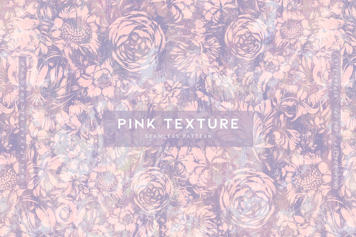 Pink Texture, a Wallpaper Graphic by MalyskaStudio