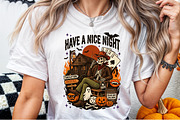 Halloween Cowboy Png-Vintage Motel, a Work Illustration by Sublimation Artist (Thumbnail 6 of 9)