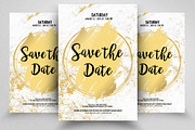 Save The Date Invite Flyer Template, a Flyer Template by Psd Templates (Thumbnail 1 of 2)