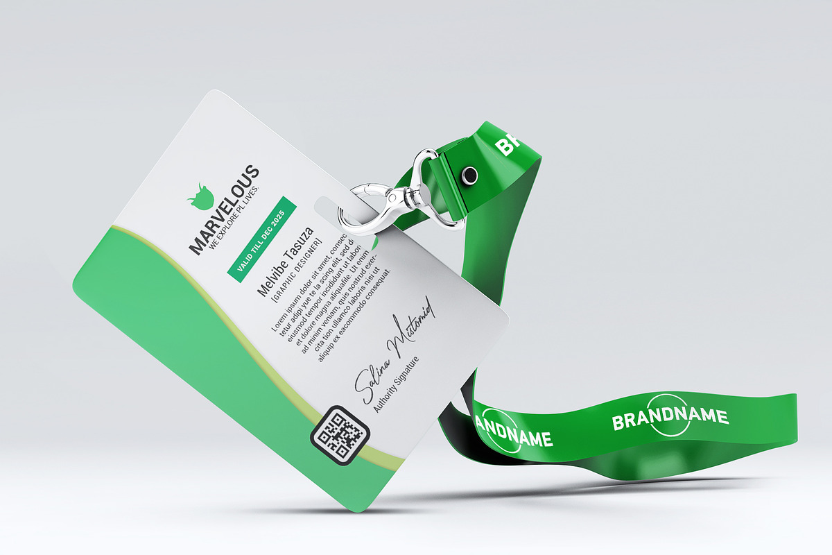 Professional Identity Card, a Stationery Template by Business Flyers (Photo 4 of 4)