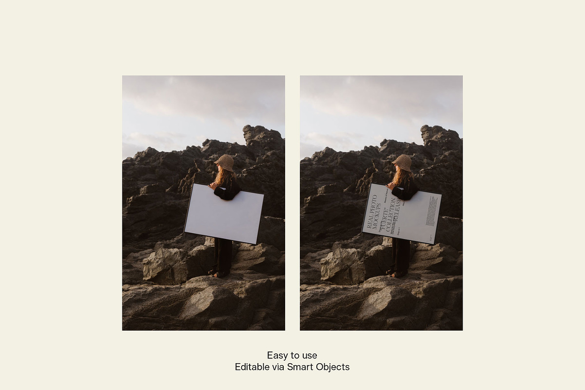 5 Real Photo Papers & Frame Mockups, an Advertising Mockup by MADE MY WAY studio (Photo 4 of 5)