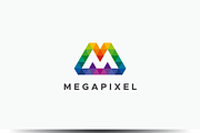 Megapixel - M Logo, a Branding & Logo Template by yopie (Thumbnail 1 of 3)