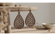Flower Cut Earrings Pack, a Graphic by hafijul (Thumbnail 2 of 11)